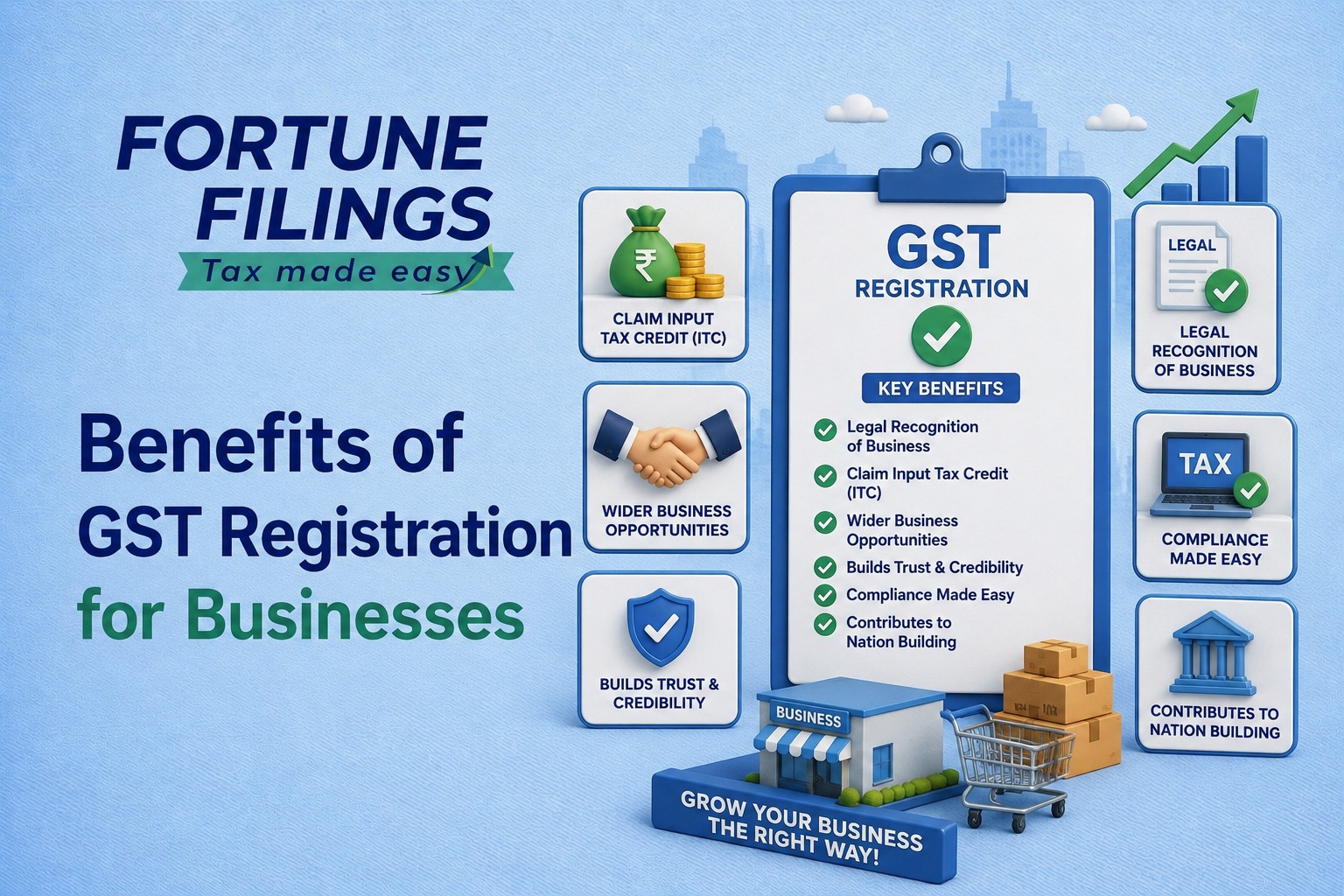 Benefits of GST Registration for Businesses