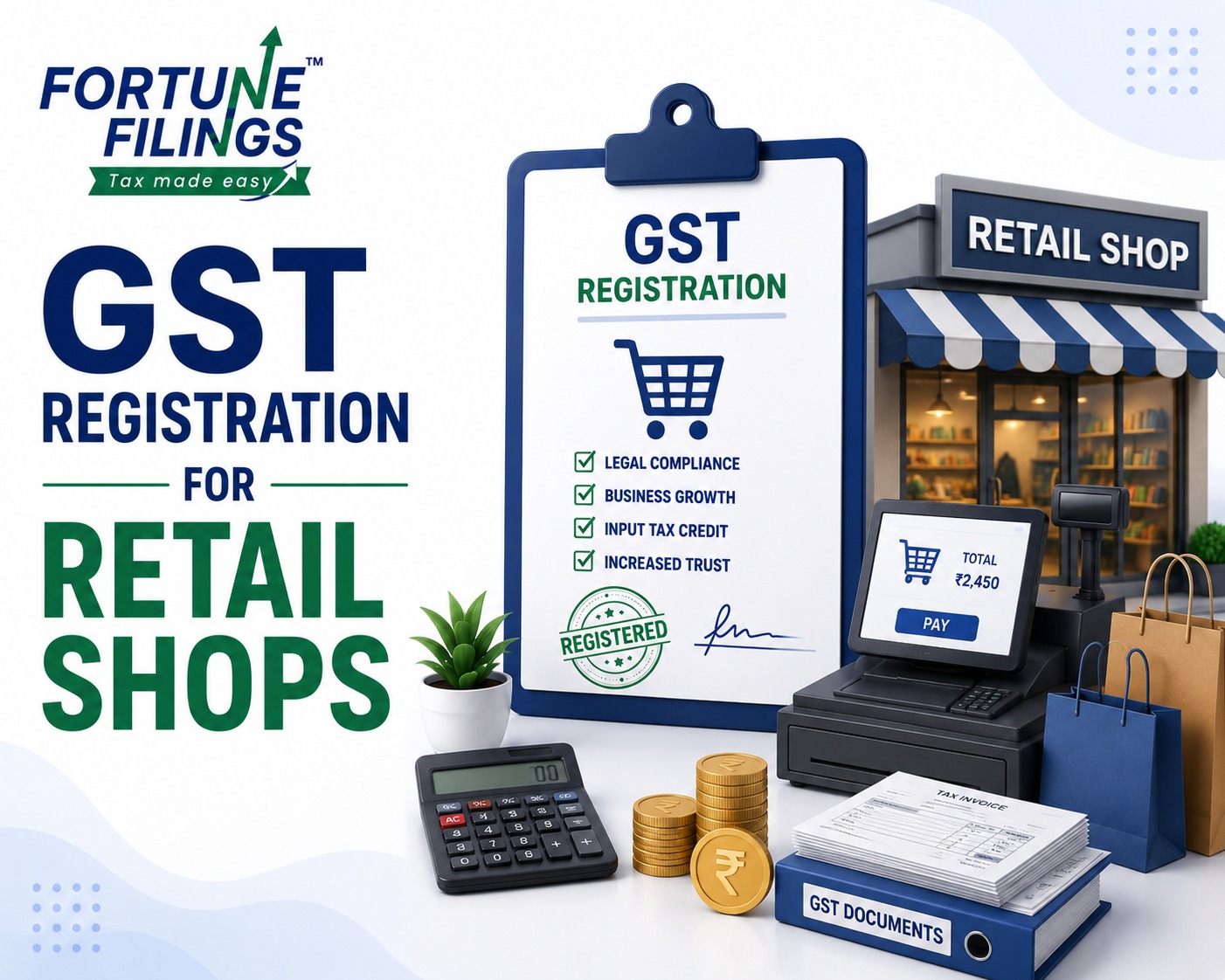 GST Registration for Retail Shops 