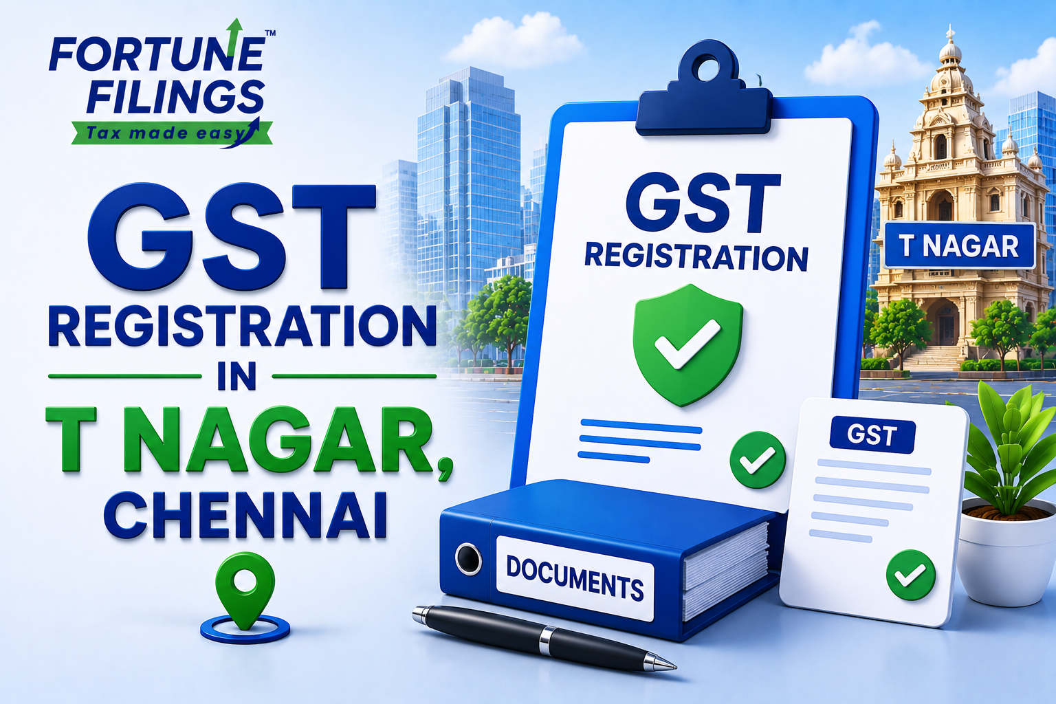 GST Registration in T Nagar, Chennai 