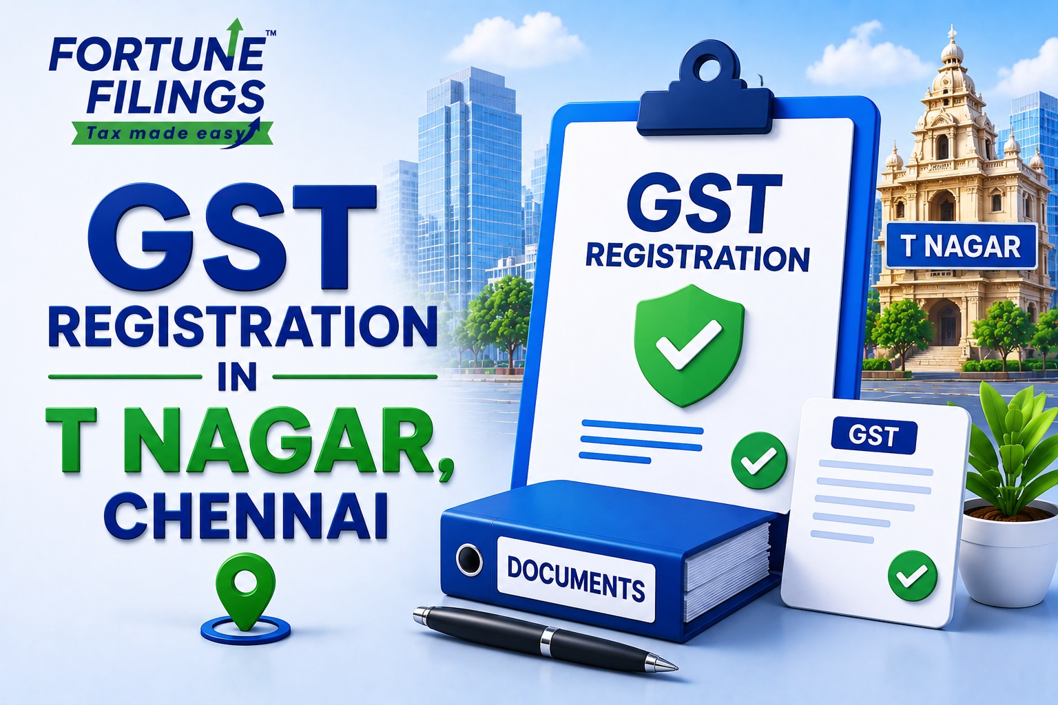 GST Registration in T Nagar, Chennai 