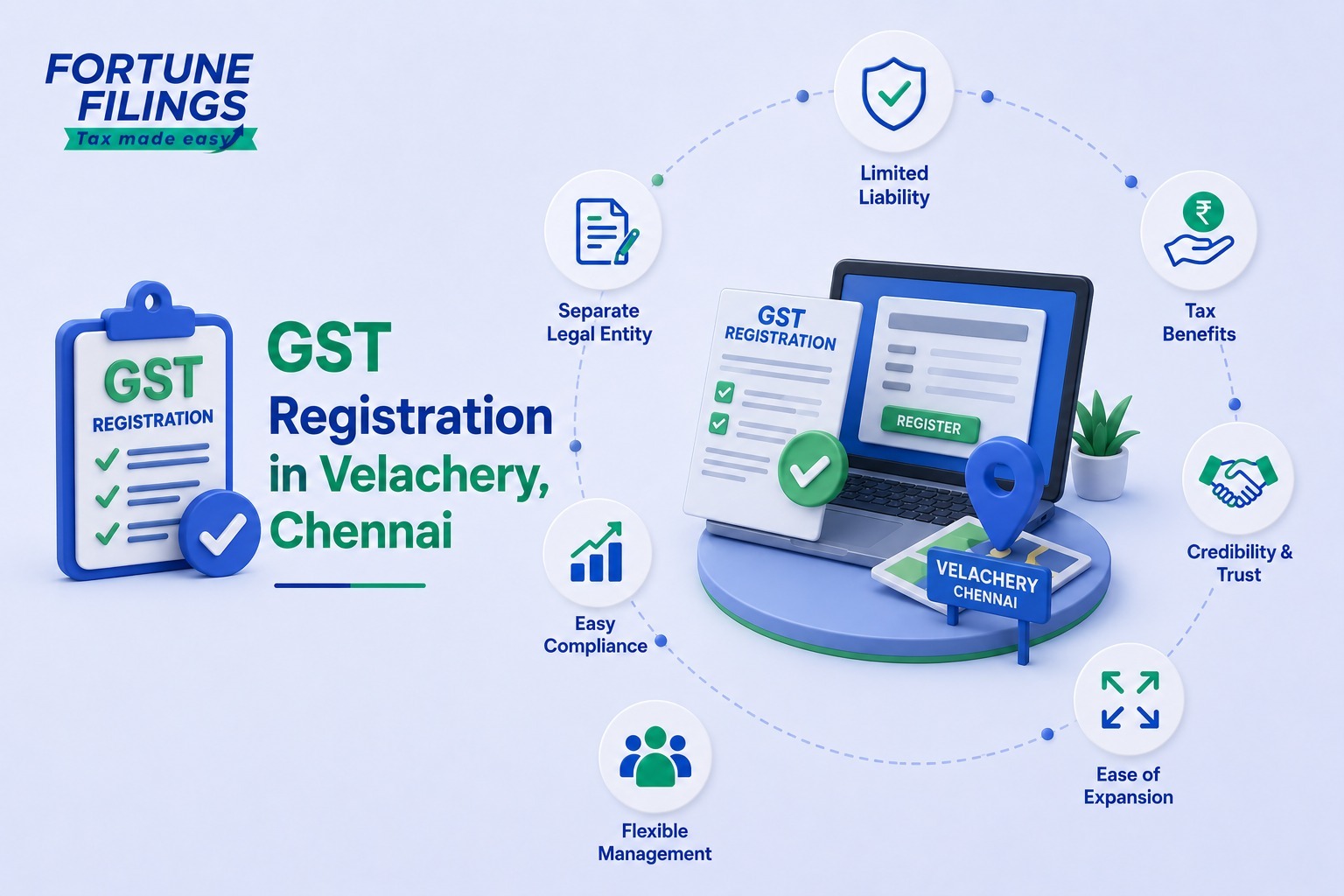 GST Registration in Velachery, Chennai 