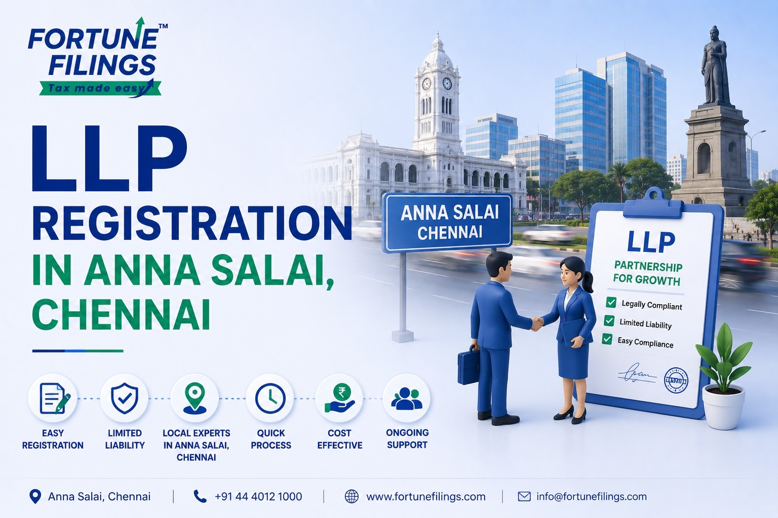 Limited Liability Partnership (LLP) Registration anna salai