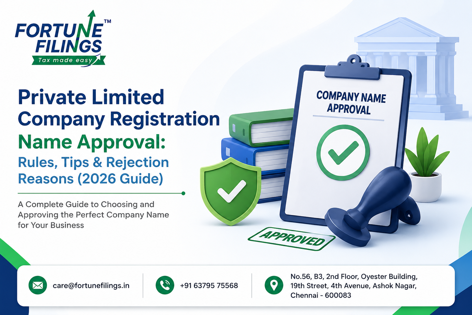 Private Limited Company Registration Name Approval: Rules, Tips & Rejection Reasons (2026 Guide)