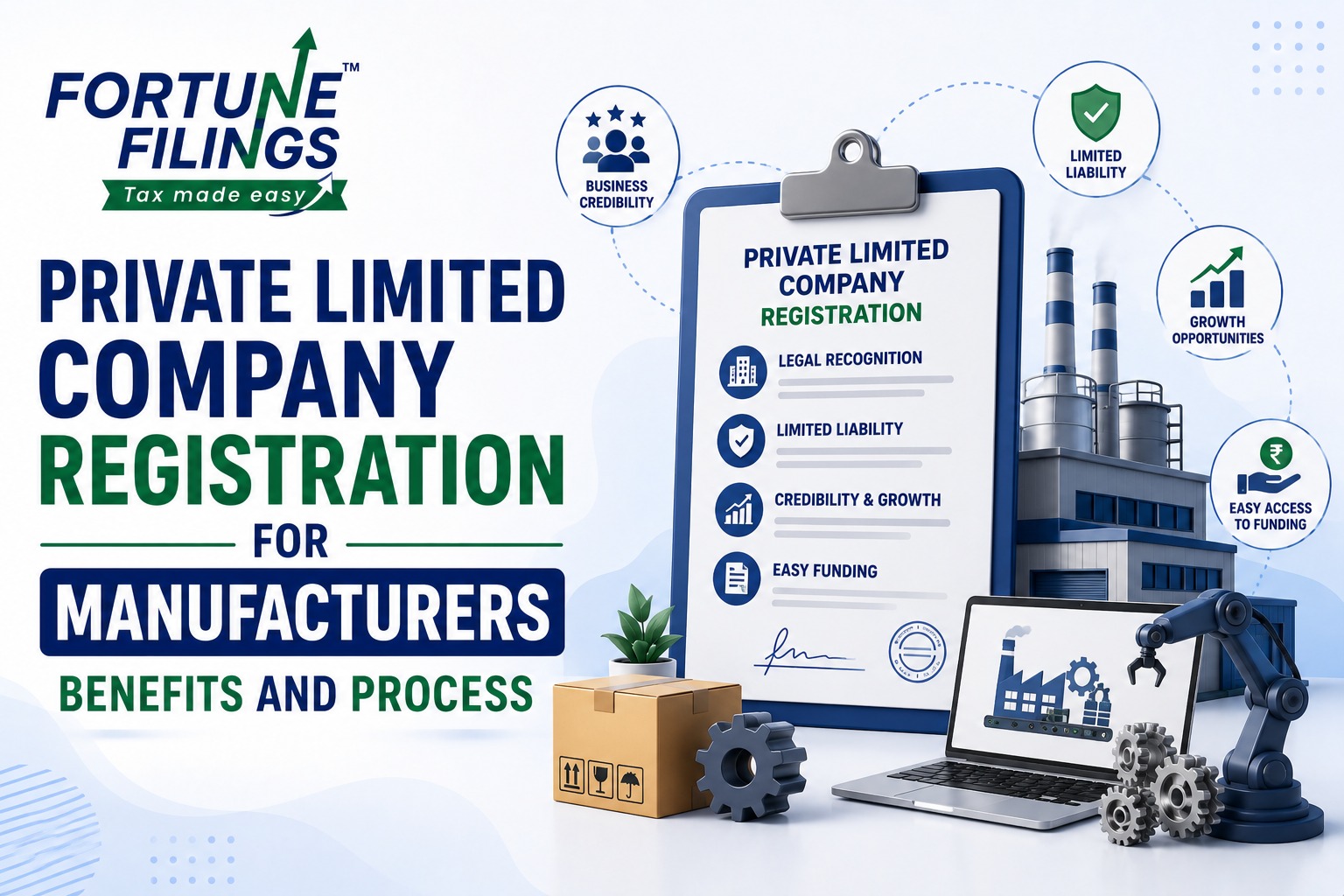 Private Limited Company Registration for Manufacturers: Benefits and Process (2026 Guide)